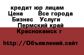 кредит юр лицам  › Цена ­ 0 - Все города Бизнес » Услуги   . Пермский край,Краснокамск г.